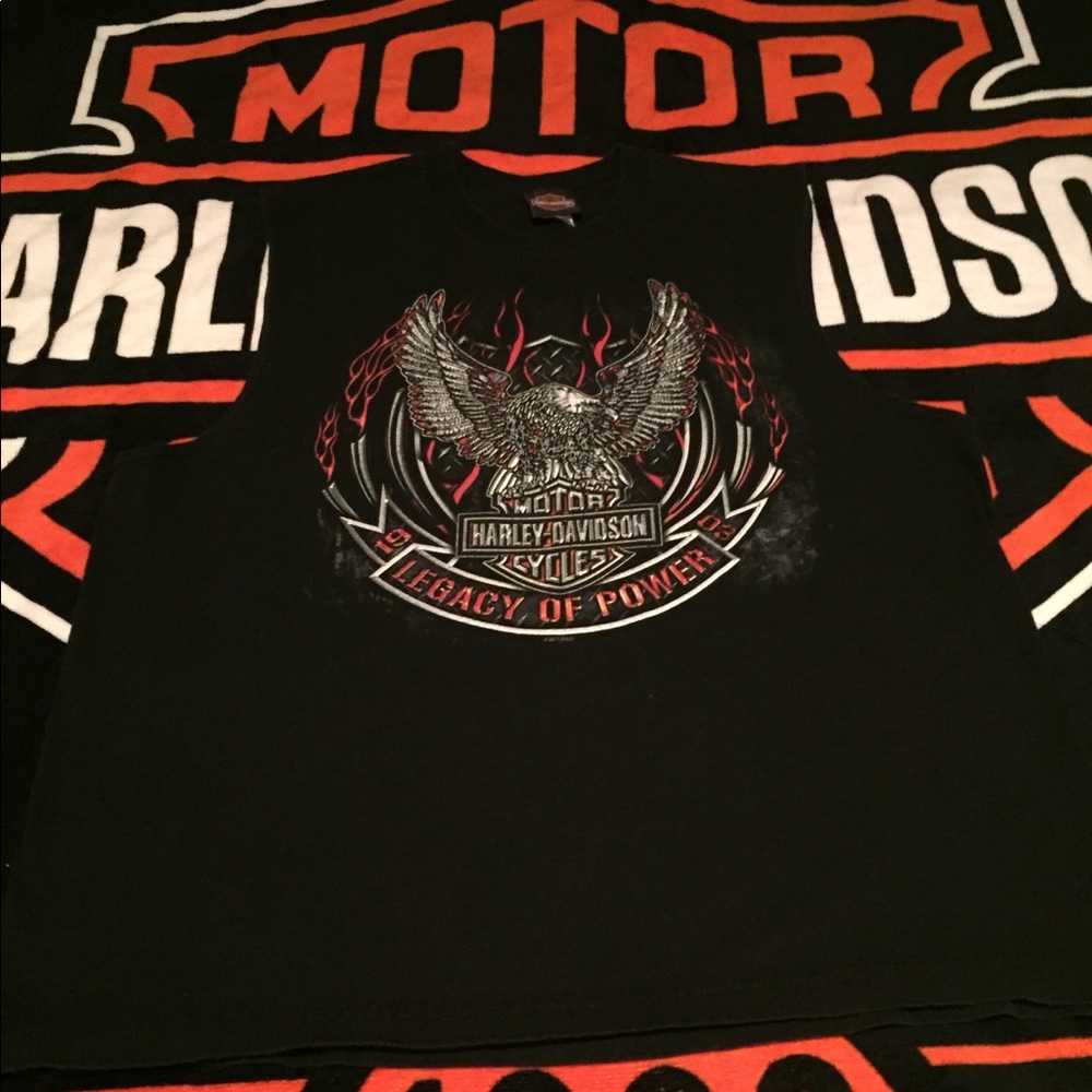 Harley Davidson Sleeveless T-shirt
